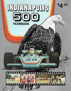 CARL HUNGNESS - THE INDIANAPOLIS 500 YEARBOOK 1975